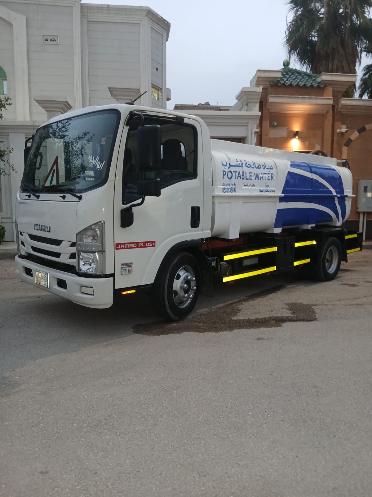 وايت ماء الدمام - صهريج مياه صالحة للشرب Potable Water - الصافي وايت ماء 0564327383